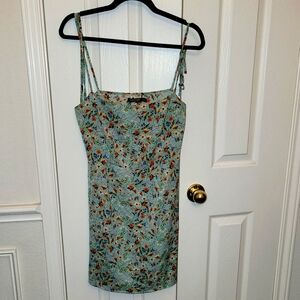 Nasty gal mini floral dress